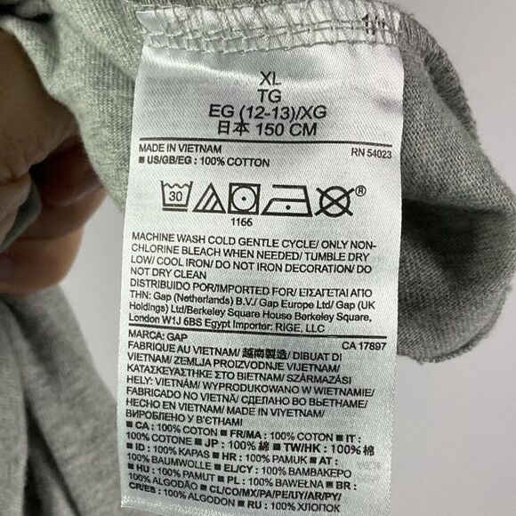 NWT Gap Kids Graphic Print Thermal Long-sleeve Tee, boys size 12 (XL) - Picture 6 of 9